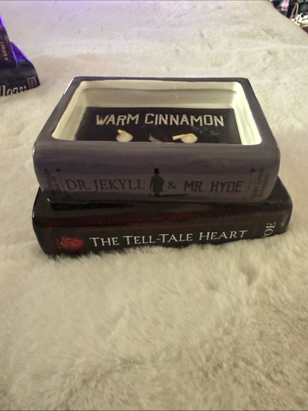 Classic Horror Novel
Halloween Book Themed Candle
Limited Edition